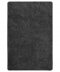 Čupavi tepih tamnosivi 200 x 290 cm protuklizni