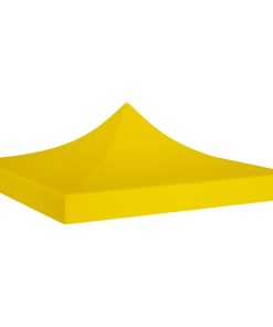 Krov za šator za zabave 2 x 2 m žuti 270 g/m²
