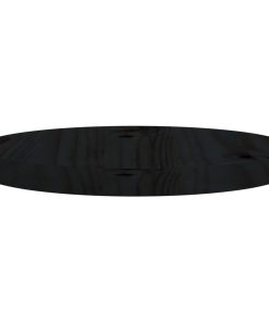 Ploča za stol crna Ø 30 x 2