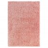 Čupavi tepih s visokim vlaknima ružičasti 120 x 170 cm 50 mm