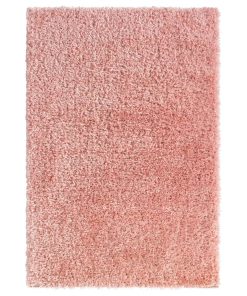 Čupavi tepih s visokim vlaknima ružičasti 160 x 230 cm 50 mm