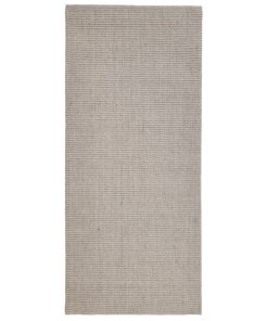 Tepih od prirodnog sisala 66 x 150 cm boja pijeska