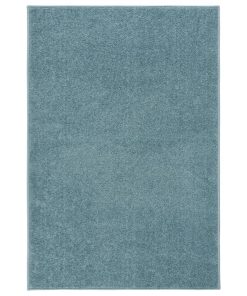 Tepih s kratkim vlaknima 200 x 290 cm plavi