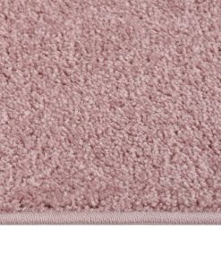 Tepih s kratkim vlaknima 200 x 290 cm ružičasti