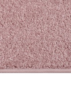 Tepih s kratkim vlaknima 240 x 340 cm ružičasti