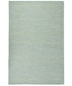 Vanjski tepih ravnog tkanja 120 x 170 cm tirkizni