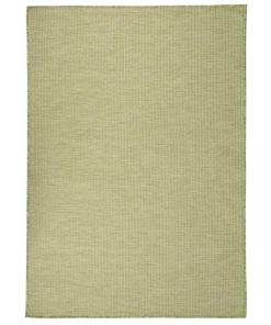 Vanjski tepih ravnog tkanja 160 x 230 cm zeleni