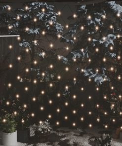 Božićna svjetlosna mreža topla bijela 4 x 4 m 544 LED