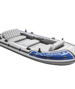 Intex čamac na napuhavanje Excursion 5 s elektromotorom i nosačem