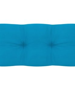 Jastuk za sofu od paleta plavi 80 x 40 x 10 cm