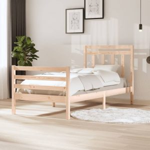 Okvir za krevet od masivnog drva 100 x 200 cm