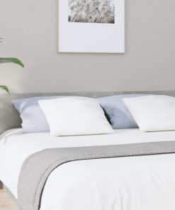 Uzglavlje za krevet siva boja betona 200 x 1
