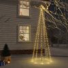 Božićno drvce sa šiljkom i 310 LED žarulja tople bijele 300 cm