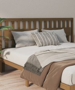 Uzglavlje za krevet boja meda 185