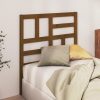 Uzglavlje za krevet boja meda 81 x 4 x 104 cm masivna borovina