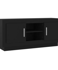 TV ormarić crni 102 x 35 x 45 cm od konstruiranog drva