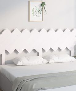 Uzglavlje za krevet Bijela 178x3x80