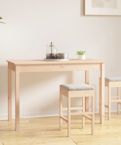 Blagovaonski stol 110 x 55 x 75 cm od masivne borovine
