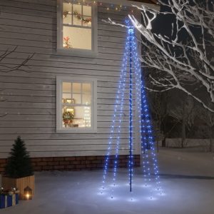 Božićno drvce sa šiljkom i 1310 LED žarulje plave 300 cm