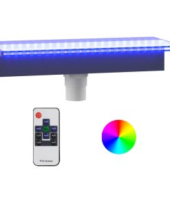 Prelijevajući vodopad s RGB LED svjetlima akrilni 45 cm