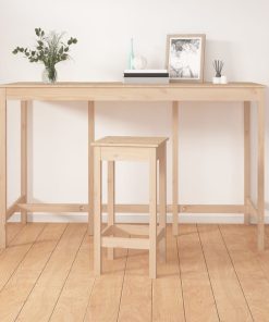 Barski stol 180 x 80 x 110 cm od masivne borovine