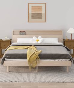 Noćni ormarići 2 kom boja meda 40x35x61