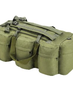 3-u-1 torba u vojničkom stilu 90 L maslinastozelena