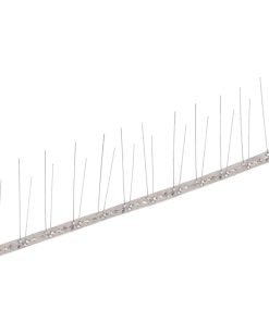 6-dijelni set šiljaka za zaštitu od ptica u 2 reda 3 m čelični