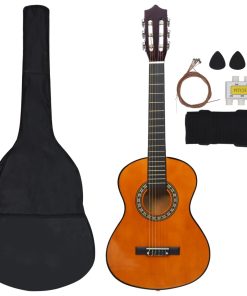 8-dijelni početnički set klasične gitare za djecu 1/2 34"