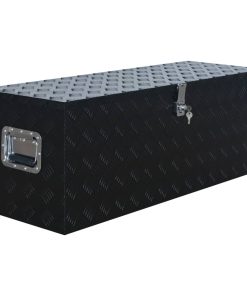 Aluminijska kutija 1085 x 370 x 400 mm crna