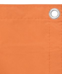 Balkonski zastor narančasti 90 x 500 cm od tkanine Oxford