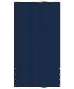 Balkonski zastor plavi 160 x 240 cm od tkanine Oxford
