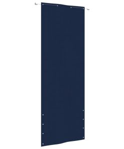 Balkonski zastor plavi 80 x 240 cm od tkanine Oxford