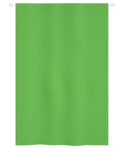 Balkonski zastor svjetlozeleni 160 x 240 cm od tkanine Oxford
