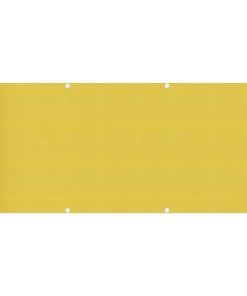 Balkonski zastor žuti 75 x 300 cm HDPE