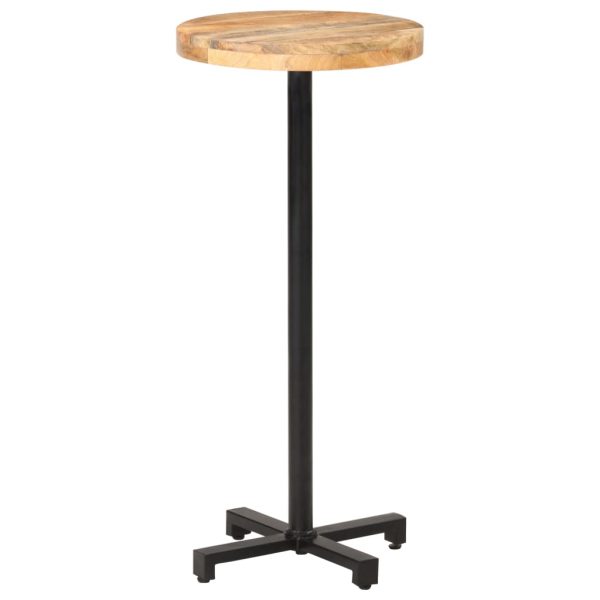 Barski stol okrugli Ø 50 x 110 cm od grubog drva manga