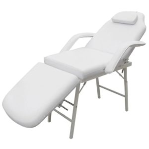 Bijela masažna fotelja za tetovaže