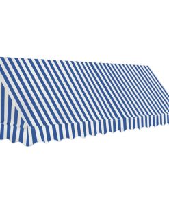 Bistro tenda 350 x 120 cm plavo-bijela