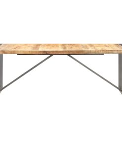 Blagovaonski stol 200x100x75 cm od masivnog grubog drva manga