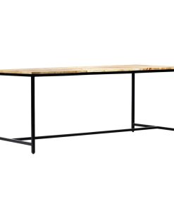Blagovaonski stol od grubog masivnog drva manga 180 x 90 x 75 cm