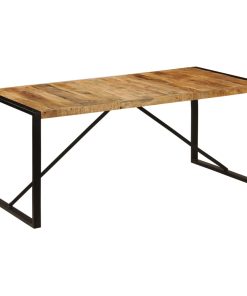 Blagovaonski stol od masivnog drva manga 180 x 90 x 75 cm