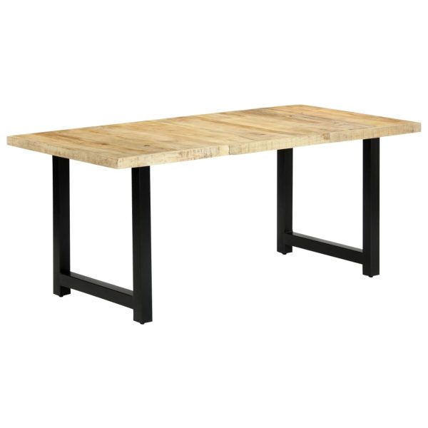 Blagovaonski stol od masivnog drva manga 180 x 90 x 76 cm