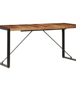 Blagovaonski stol od masivnog drva šišama 160 x 80 x 75 cm
