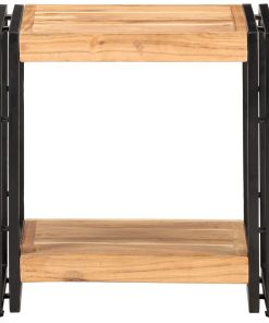 Bočni stolić 40 x 30 x 40 cm od masivnog bagremovog drva