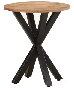 Bočni stolić 48 x 48 x 56 cm od masivnog drva bagrema