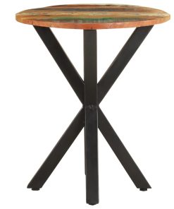 Bočni stolić 48 x 48 x 56 cm od masivnog obnovljenog drva