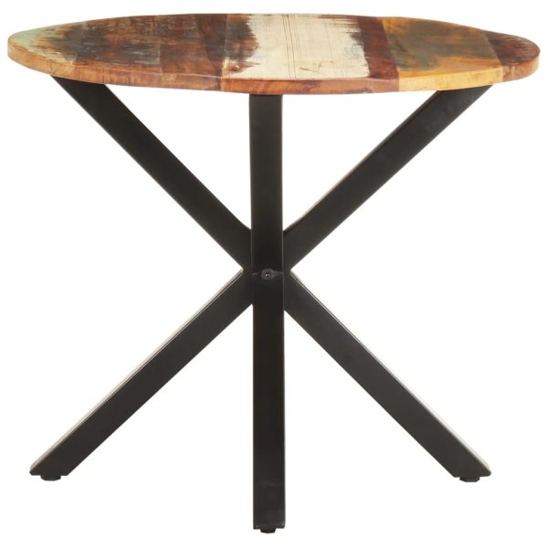 Bočni stolić 68 x 68 x 56 cm od masivnog obnovljenog drva