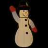 Božićni snjegović na napuhavanje s LED svjetlima 1000 cm