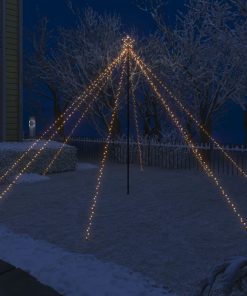 Božićno drvce s padajućim LED svjetlima 576 LED žarulja 3
