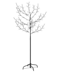 Božićno drvce sa 120 LED žarulja hladno bijelo svjetlo 150 cm